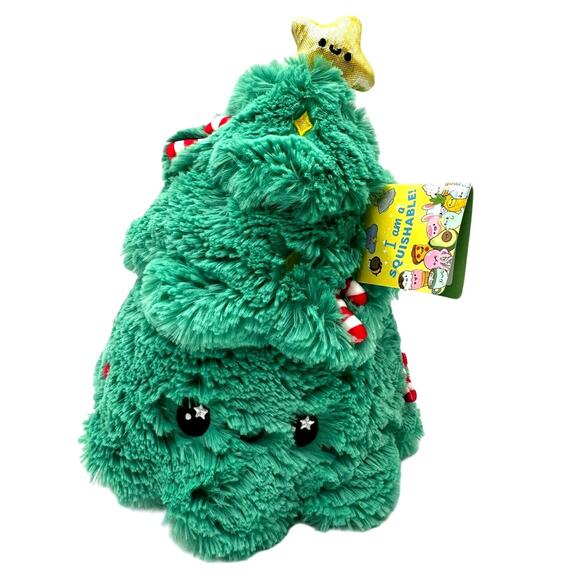 SQUISHABLE NWT Christmas Tree 10" Plush Mini Holiday Soft Stuffed Toy Pillow NEW - Picture 2 of 8